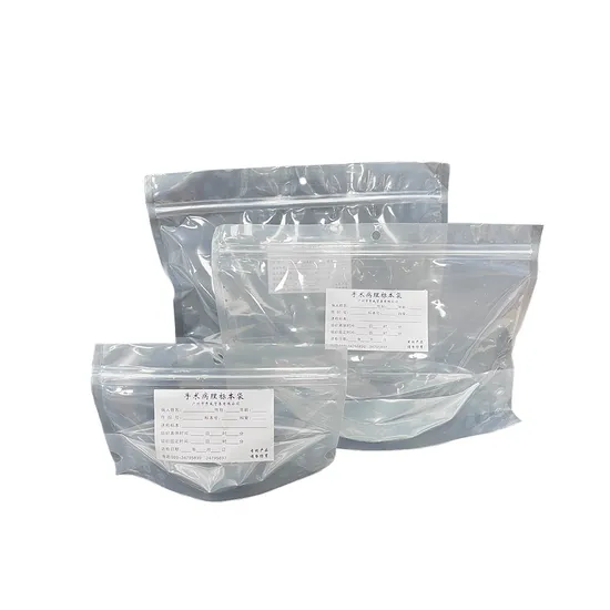 Bolsas para muestras