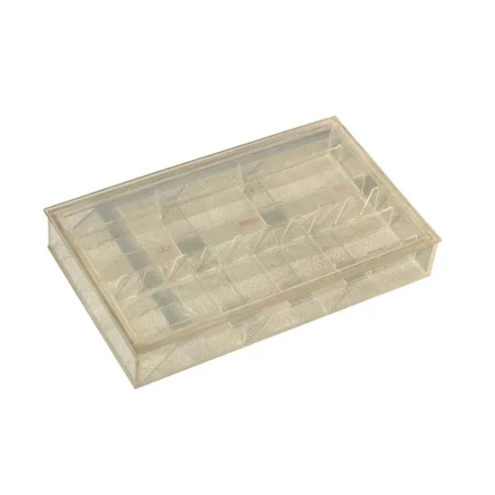 caja de almacenamiento de diapositivas