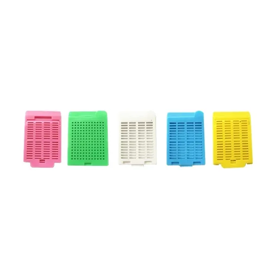 Caja de cassette de incrustación de tejido personalizado OEM utilizada para técnicas de tinción histológica