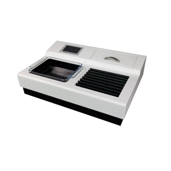 Secador de toboganes por baño de agua