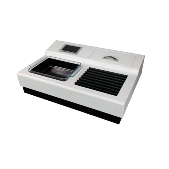 Secador de toboganes por baño de agua