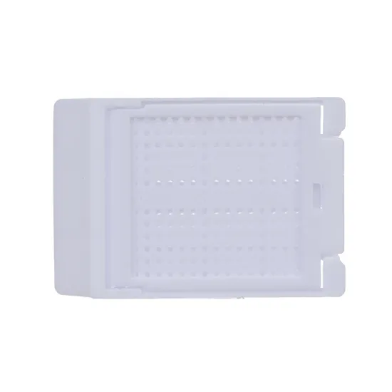 Fabricantes de China Suministros médicos desechables Casete de inserción de tejidos utilizados para patología comparativa