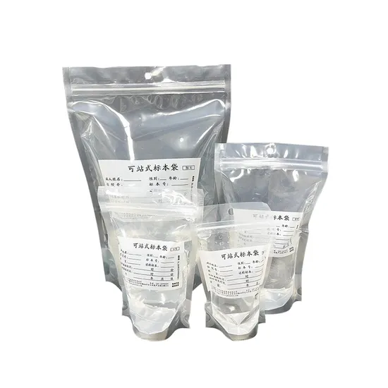 Bolsas para muestras