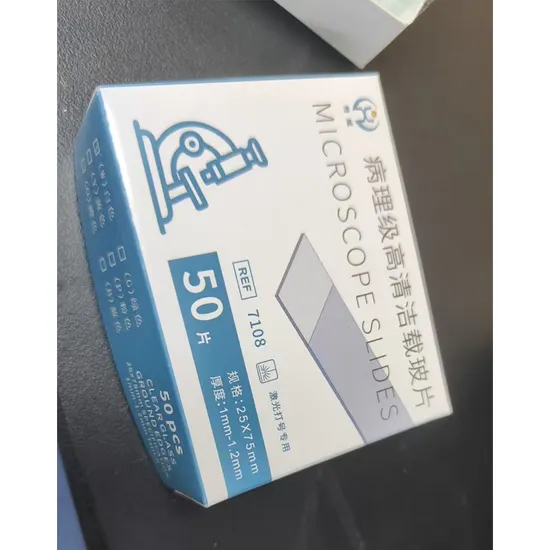 Portaobjetos de microscopio